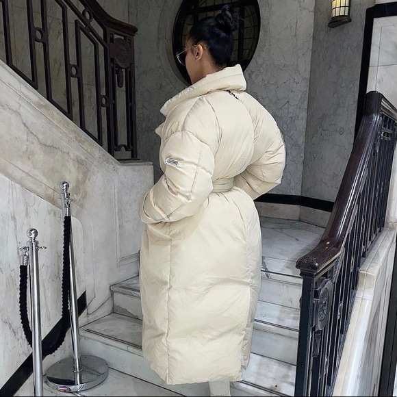 BBXBRAND Vanillatini Puffer Coat filled with 100% Down, Size M/L - Picture 5 of 6